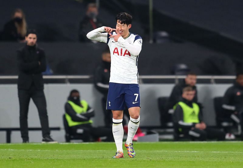 Son Heung-min unleashed an incredible strike against Tottenham's bitter rivals, Arsenal.